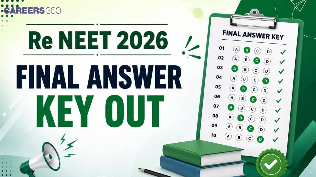 Re NEET 2026 Final Answer Key Out: Direct Download Link Here